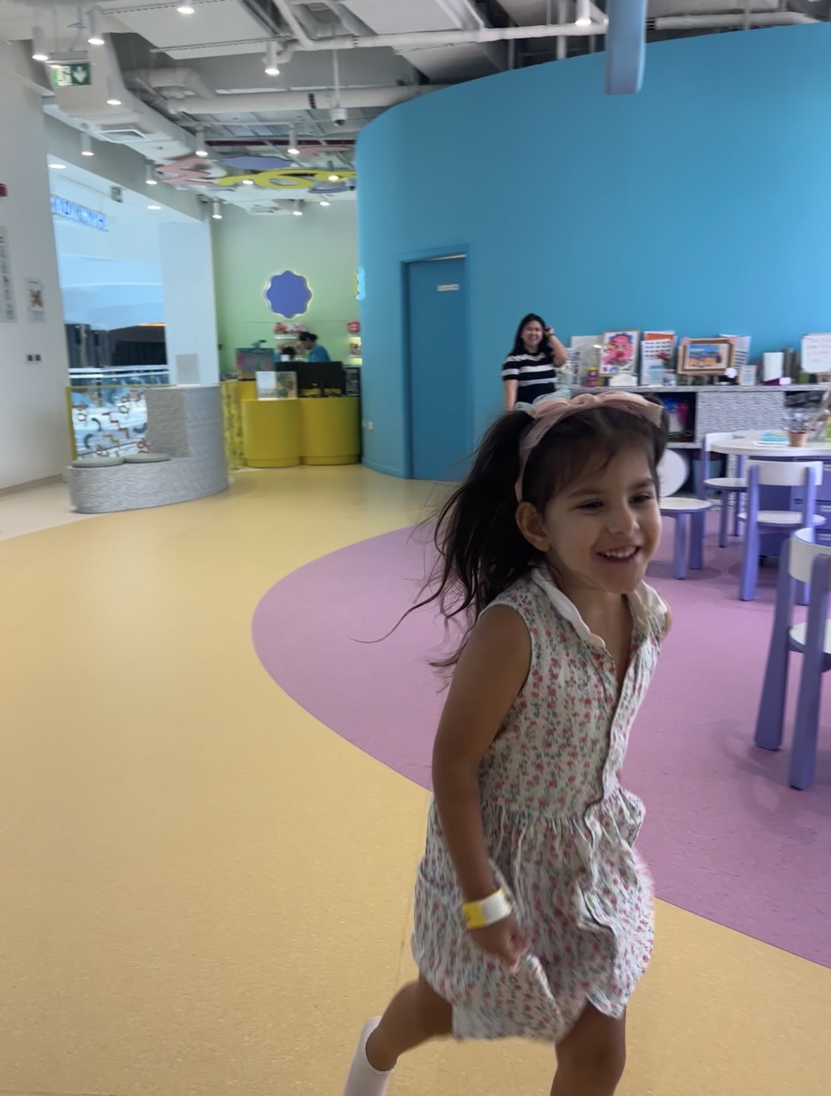 Child playing at a GoPlay venue